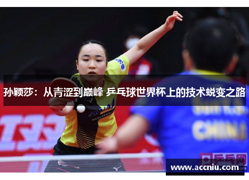 孙颖莎：从青涩到巅峰 乒乓球世界杯上的技术蜕变之路